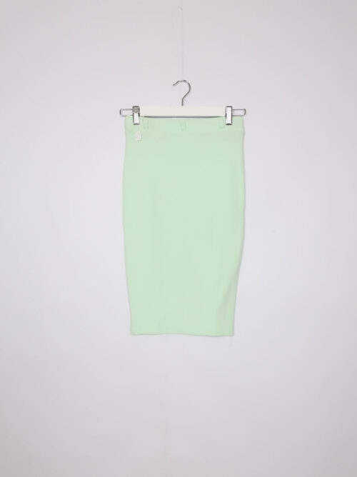 Falda tubo verde talla S