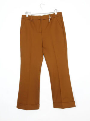 Pantalón recto marrón "VIA MASINI 80"
